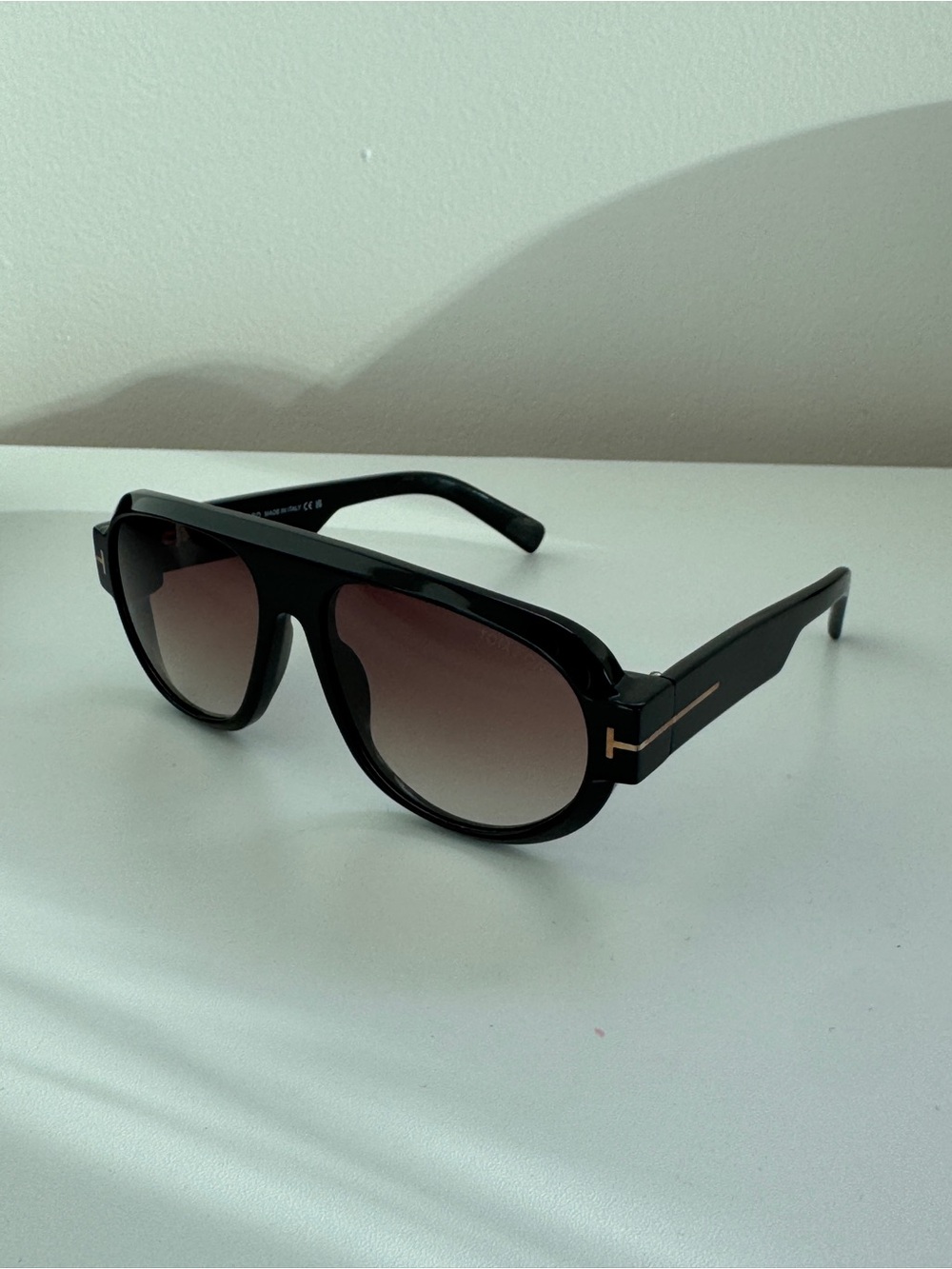 Tom Ford Blake-02 TF1102 ECO 01D Black Sunglasses unisex new